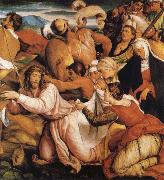 Jacopo Bassano The Procession to Calvary painting
